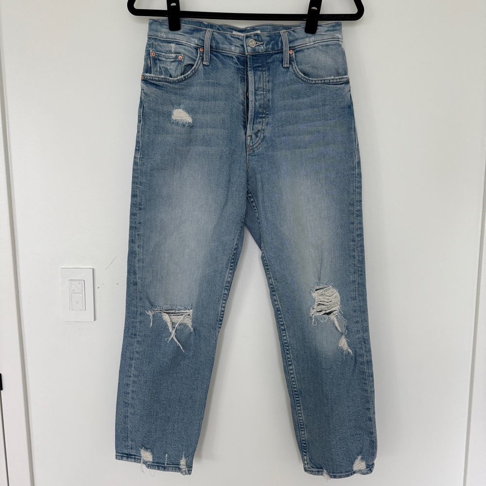Mother Denim Superior Tomcat Distressed Jeans